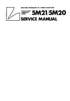 Luxman 5-M-20-5-M-21-Service-Manual 